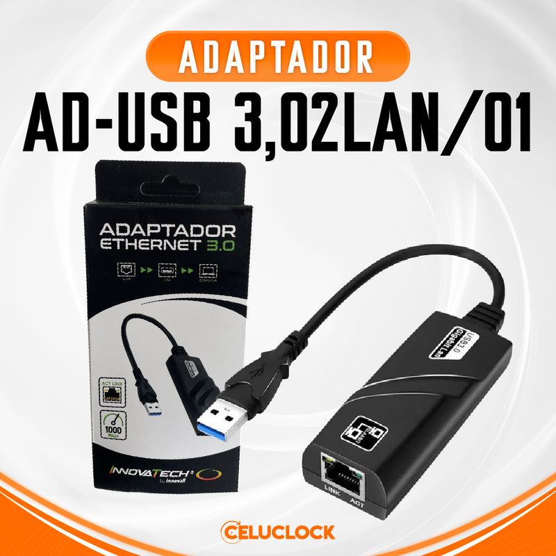 ADAPTADOR -USB 3,02LAN/01