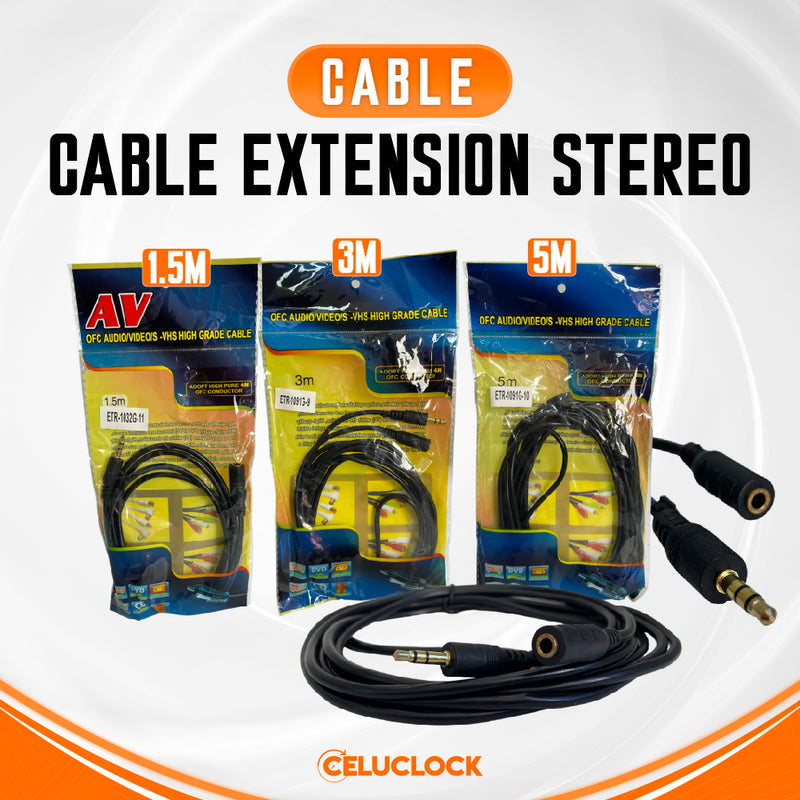 CABLE EXTENSION STEREO