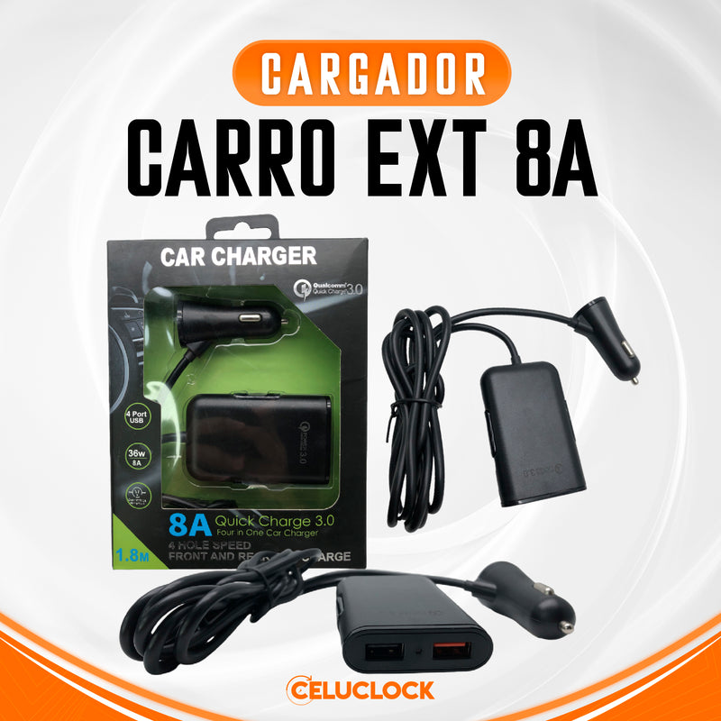 CARGADOR DE CARRO EXT 8A