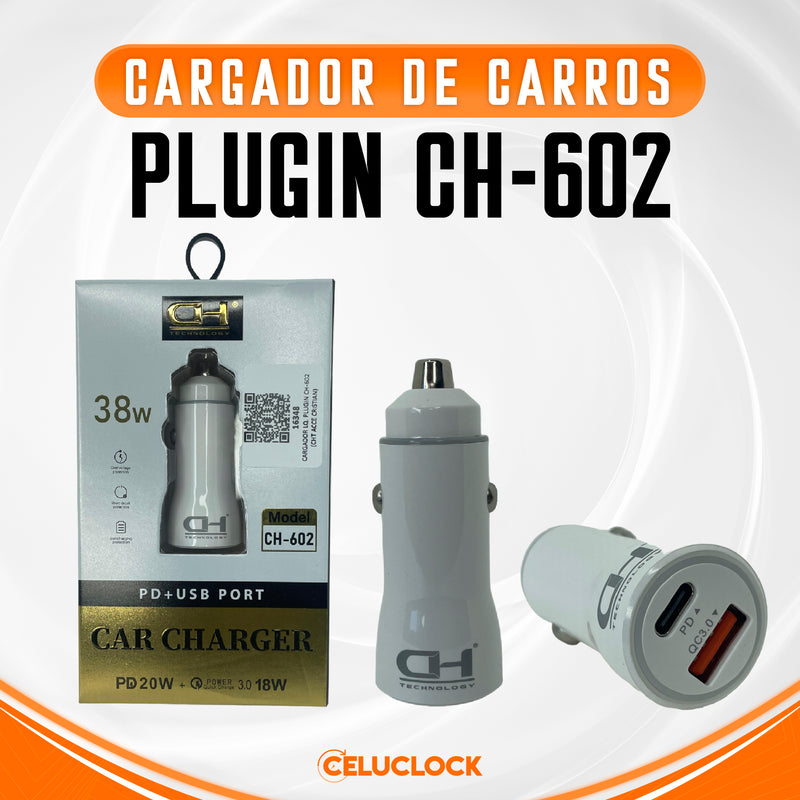 CARGADOR PLUGIN CH-602