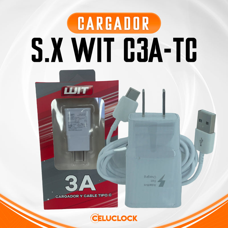 CARGADOR S.X WIT C3A-TC