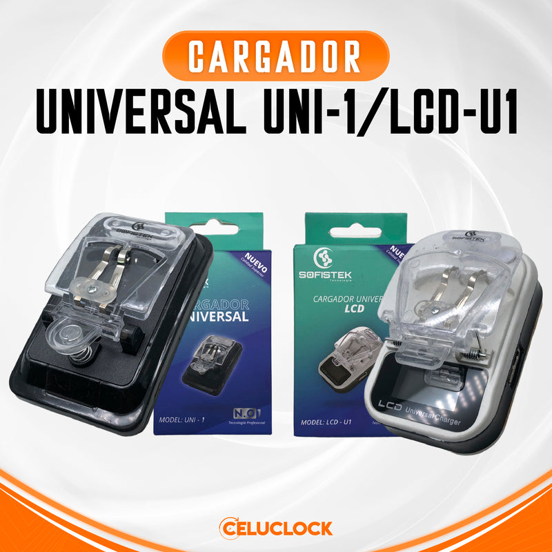 CARGADOR UNIVERSAL UNI-1/LCD-U1