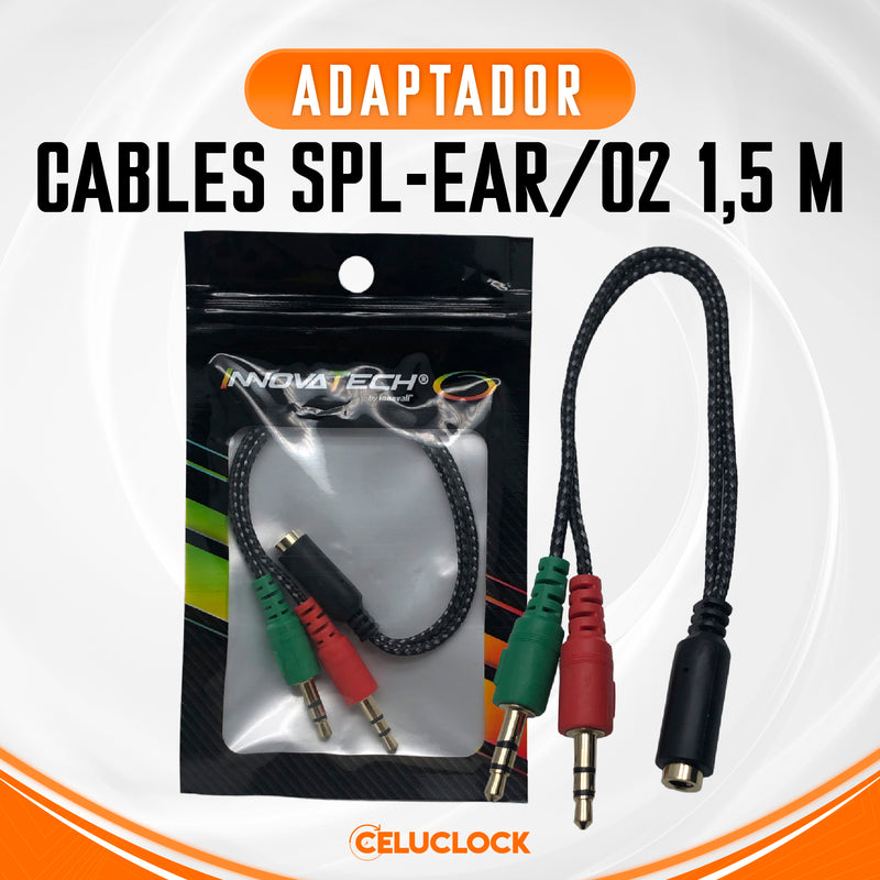 ADAPTADOR CABLES SPL-EAR/02 1,5 M