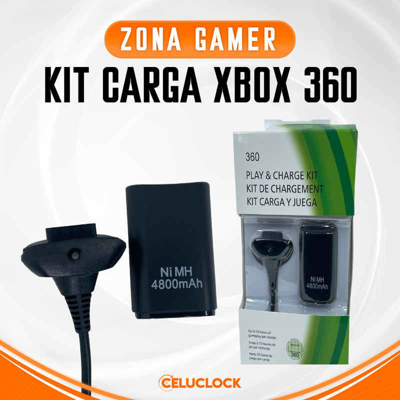 KIT CARGA  XBOX 360