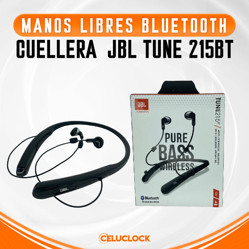 MANOS LIBRES INALÁMBRICO CUELLERA  JBL TUNE 215BT