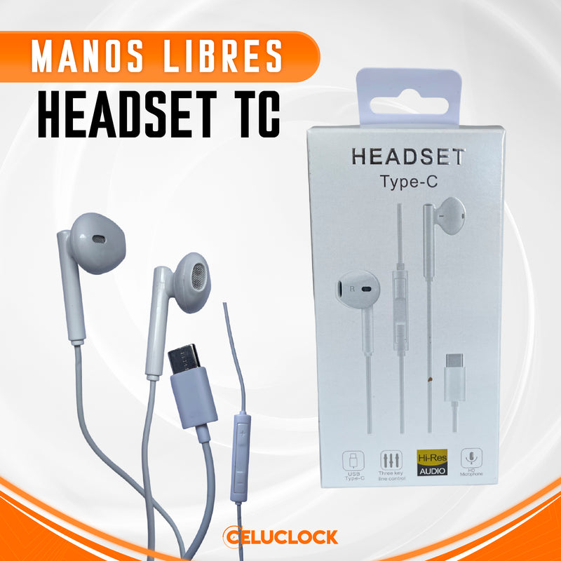 MANOS LIBRES HEADSET TC