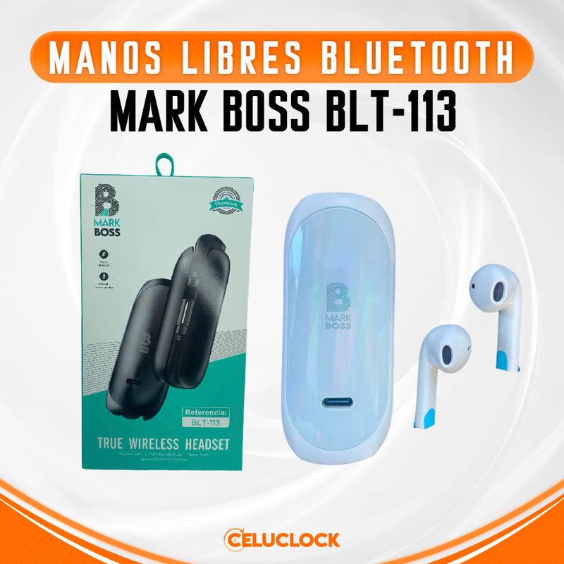 MANOS LIBRES INALAMBRICOS MARK BOSS BLT-113