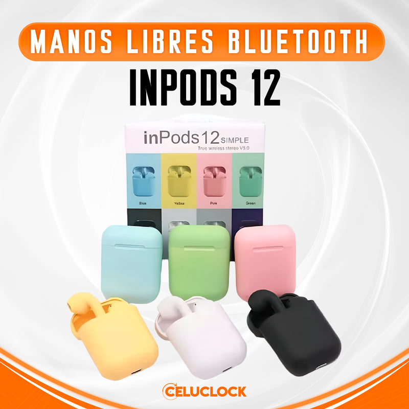 MANOS LIBRES INALAMBRICOS INPODS 12