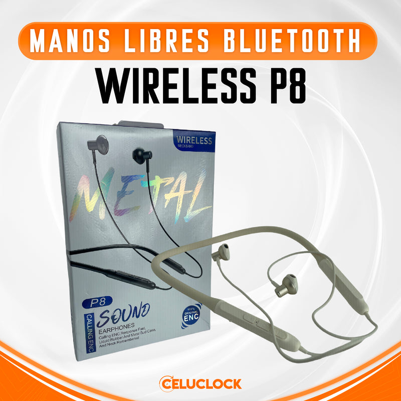 MANOS LIBRES WIRELESS P8