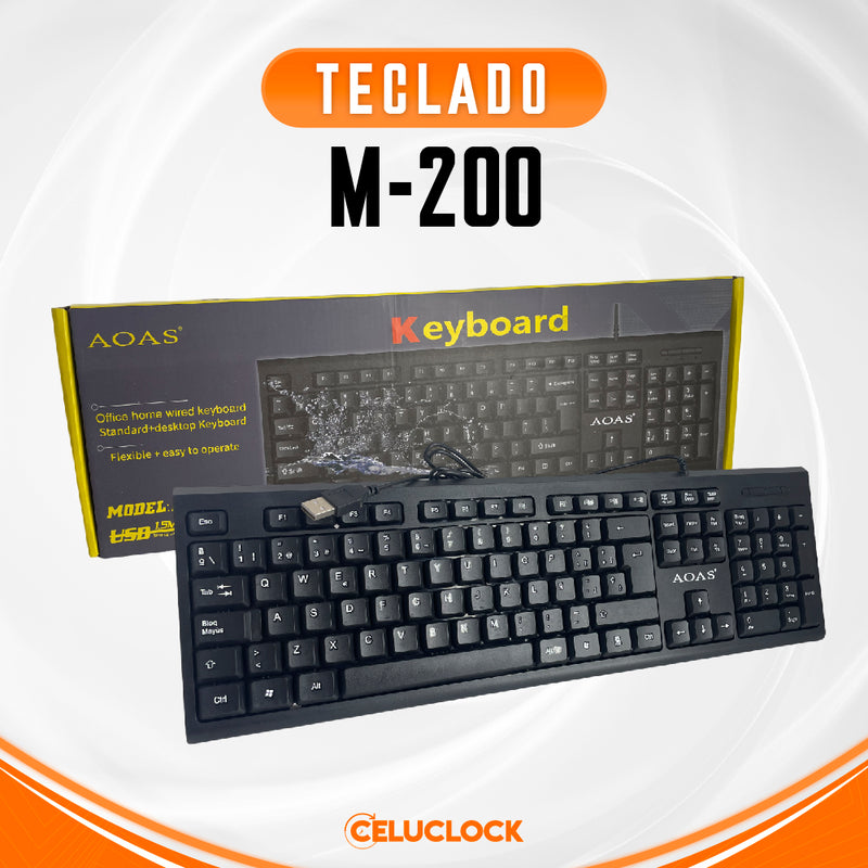 TECLADO M-200