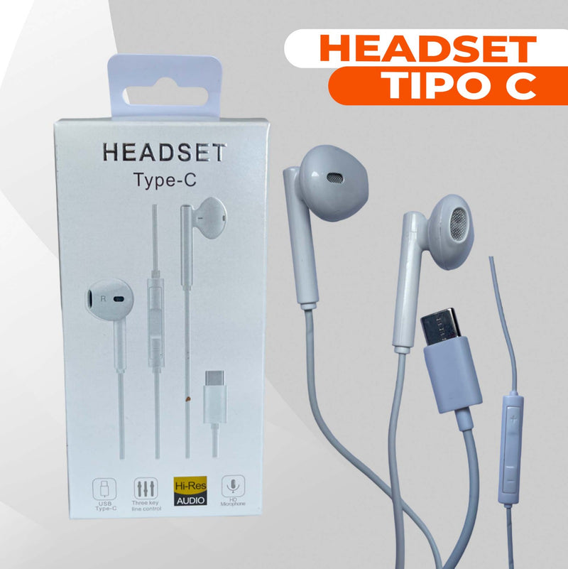 AUDIFONOS HEADSET TIPOP C