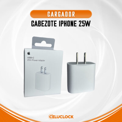 CABEZOTE IPHONE 25W