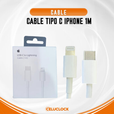 CABLE TIPO C IPHONE 1M