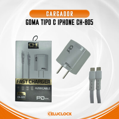 GOMA TIPO C IPHONE CH-805