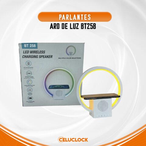 PARLANTE ARO DE LUZ BT258