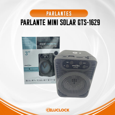 PARLANTE MINI SOLAR GTS-1629