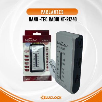 PARLANTE NANO -TEC RADIO NT-R1248