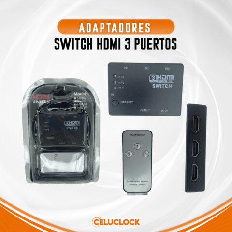 SWITCH HDMI 3 PUERTOS