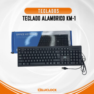 TECLADO ALAMBRICO KM-1