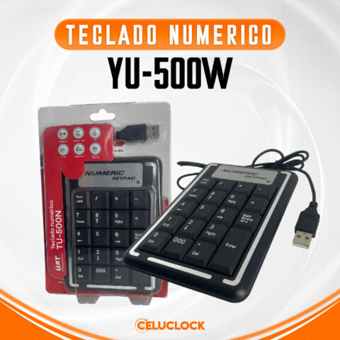 TECLADO NUMERICO YU-500W