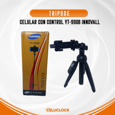 TRÍPODE CELULAR CON CONTROL
YT-9908 INNOVALL