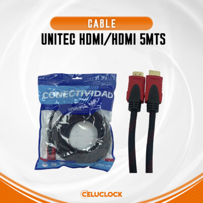 UNITEC HDMI/HDMI 5MTS