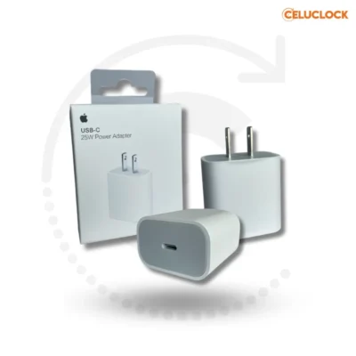 CARGADOR CABEZOTE IPHONE 25 W